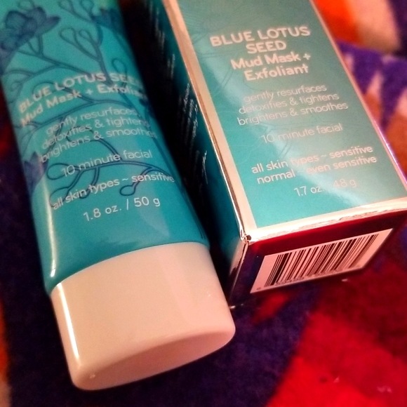 Purlisse Blue Lotus Seed Mud Mask + Exfoliant  NIB - Picture 3 of 5